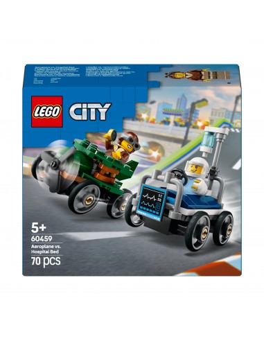 LEGO City Zestaw wyścigówek: samolot...
