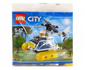 LEGO City Helikopter policji z bagien 30311