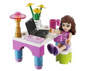 LEGO FRIENDS Biurko Olivii 30102