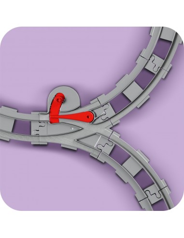LEGO Duplo Tunel i tory kolejowe -...