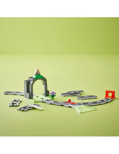 LEGO Duplo Tunel i tory kolejowe -...