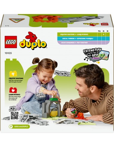 LEGO Duplo Tunel i tory kolejowe -...