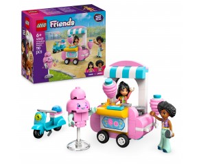 LEGO Friends Stoisko z watą cukrową i skuter 42643