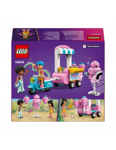 LEGO Friends Stoisko z watą cukrową i...