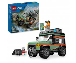 LEGO City Terenowa ciężarówka górska 4x4 60447