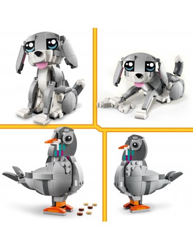 LEGO® Creator Psotny kot 31163