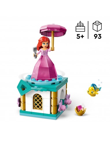 LEGO Disney Wirująca Arielka 43259