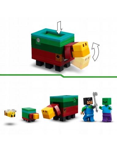LEGO MINECRAFT Wiśniowy ogród 21260