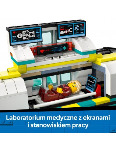 LEGO City Samolot pogotowia...