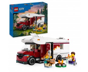 LEGO City Wakacyjny kamper pełen przygód 60454