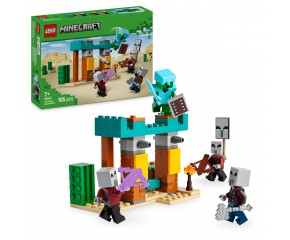 LEGO Minecraft 21267 Pustynny patrol złosadników