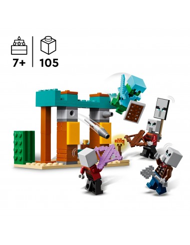 LEGO Minecraft Pustynny patrol...