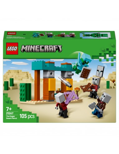 LEGO Minecraft Pustynny patrol...