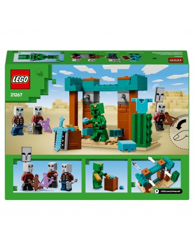 LEGO Minecraft Pustynny patrol...