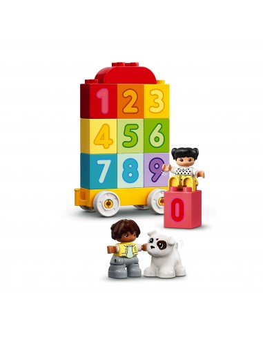 LEGO® DUPLO® Pociąg z cyferkami -...