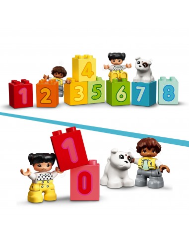 LEGO® DUPLO® Pociąg z cyferkami -...