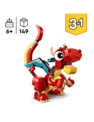 LEGO® Creator Czerwony smok 31145 OUTLET