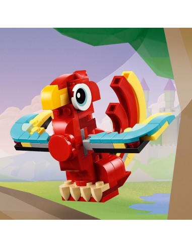 LEGO® Creator Czerwony smok 31145 OUTLET