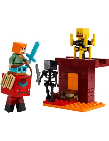 LEGO Minecraft Bitwa na moście...