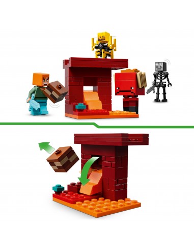 LEGO Minecraft Bitwa na moście...