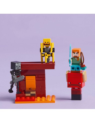 LEGO Minecraft Bitwa na moście...