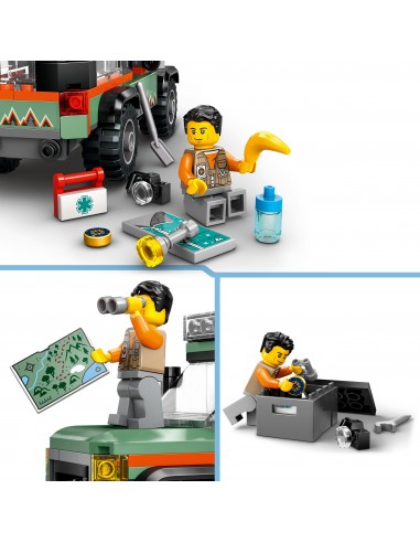 LEGO City Terenowa ciężarówka górska...