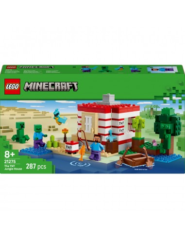 LEGO Minecraft Dom TNT w dżungli 21275