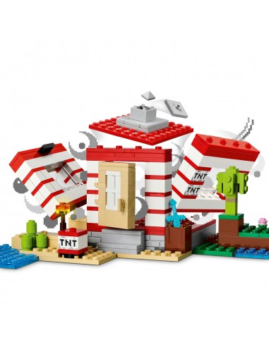 LEGO Minecraft Dom TNT w dżungli 21275