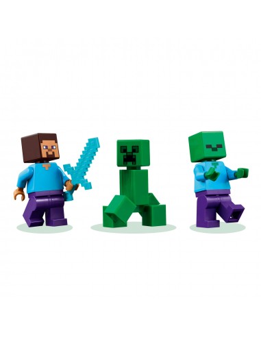 LEGO Minecraft Dom TNT w dżungli 21275