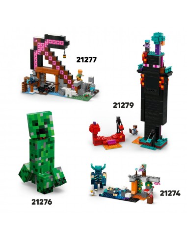LEGO Minecraft Dom TNT w dżungli 21275