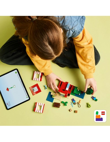 LEGO Minecraft Dom TNT w dżungli 21275