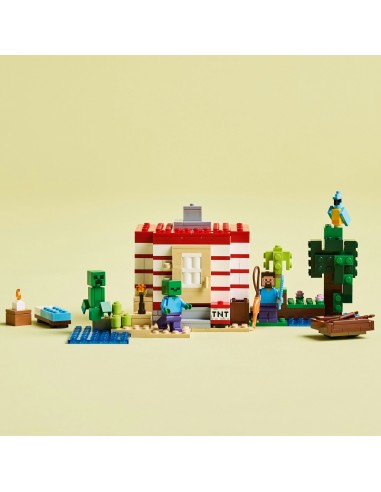 LEGO Minecraft Dom TNT w dżungli 21275