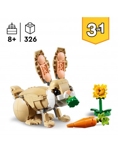 LEGO CREATOR Uroczy króliczek 31162