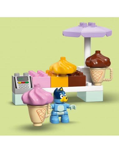 LEGO Bluey Wyprawa po lody z Blue 10458