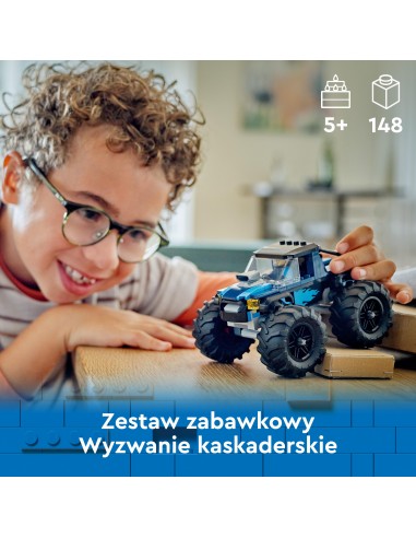 LEGO® City Niebieski monster truck...
