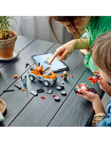 LEGO® City Samochód pomocy drogowej i...