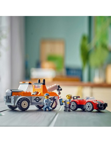 LEGO® City Samochód pomocy drogowej i...