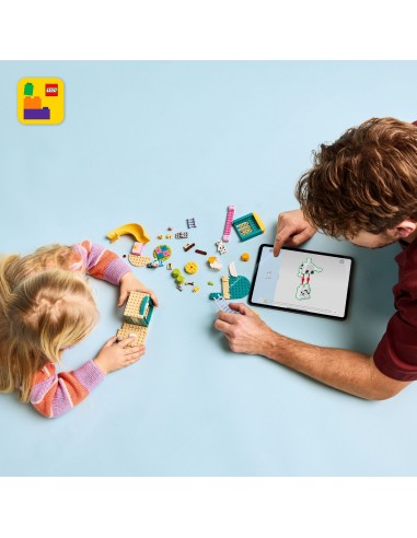 LEGO® Bluey Blue i Łatka na placu...