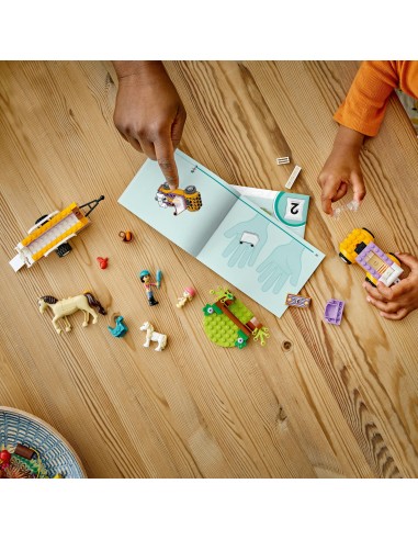 LEGO® Friends Przyczepka dla konia i...
