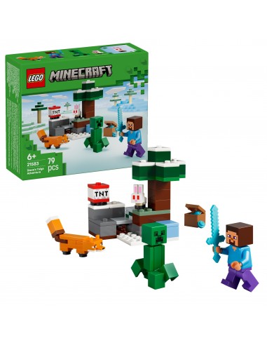 LEGO® Minecraft Przygoda Steve'a w...