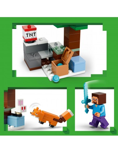 LEGO® Minecraft Przygoda Steve'a w...