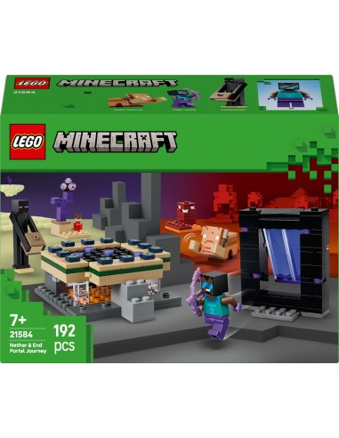 LEGO® Minecraft Podróż przez portal...