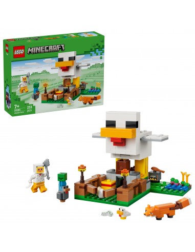 LEGO® Minecraft Farma kurczaków 21585