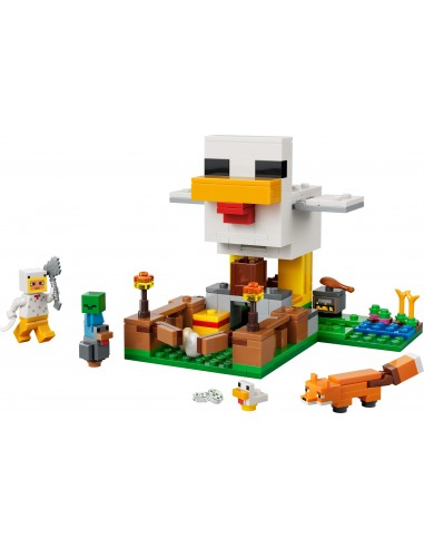 LEGO® Minecraft Farma kurczaków 21585