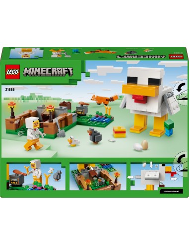 LEGO® Minecraft Farma kurczaków 21585