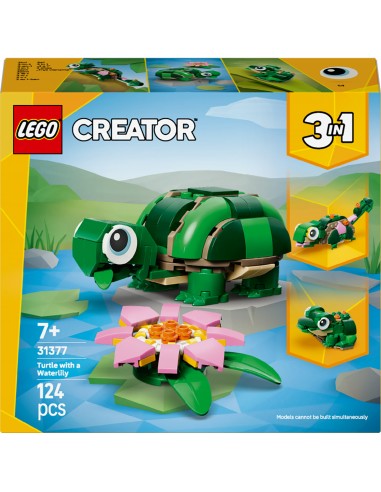 LEGO® Creator 3w1 Żółw i kwiat lilii...