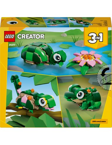 LEGO® Creator 3w1 Żółw i kwiat lilii...