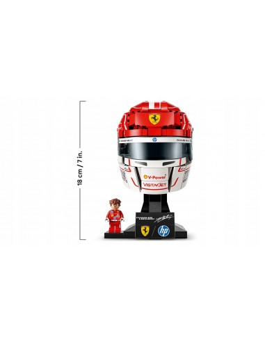 LEGO Kask Charles Leclerc Scuderia...