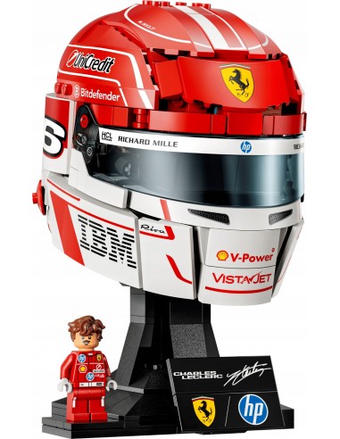 LEGO Kask Charles Leclerc Scuderia...
