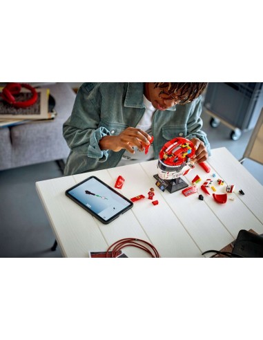 LEGO Kask Charles Leclerc Scuderia...